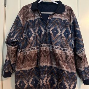 Vintage reversible Aztec jacket